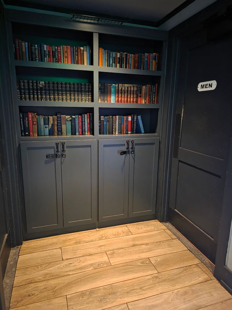 Yes, Even The Restrooms Come With A Story