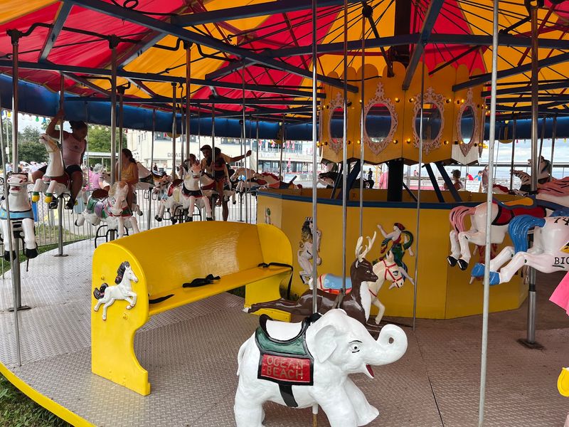Old-Fashioned Rides Still Steal The Spotlight Here