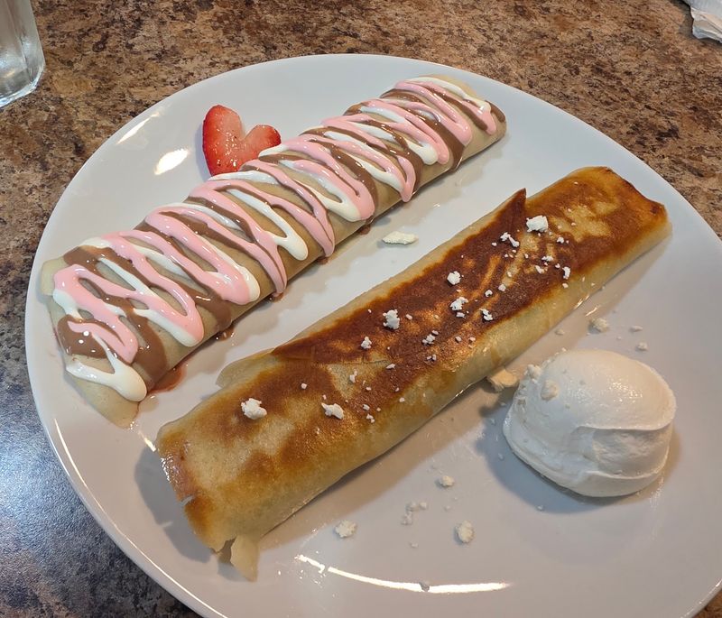 Save Room, Because The Crepes Come Sweet Or Savory