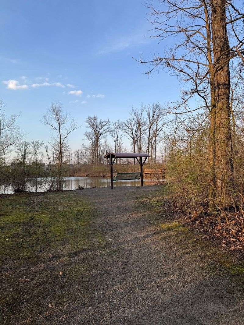 Take a Breather Along the Walking Paths