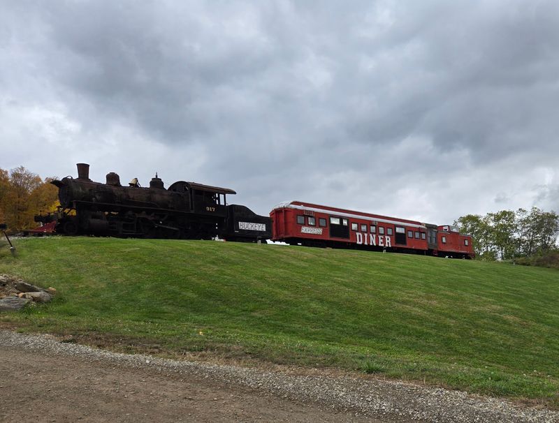 Walk Around the Train-Themed Property