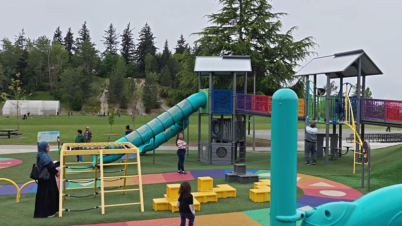 Climbing Spots, Swings, And Fun Blocks Galore