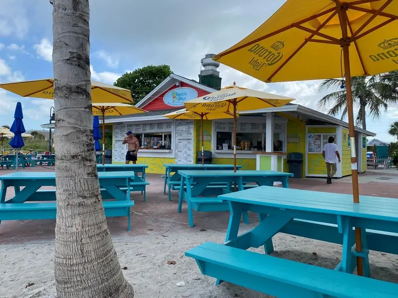 Weekend Vendors Turn The Patio Into A Mini Market