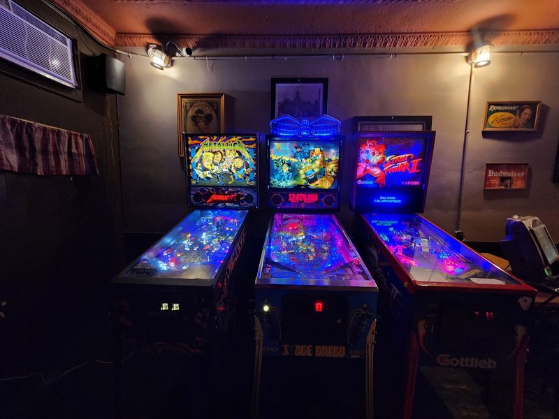Rack Them Up Or Chase A High Score On The Pinball Machines