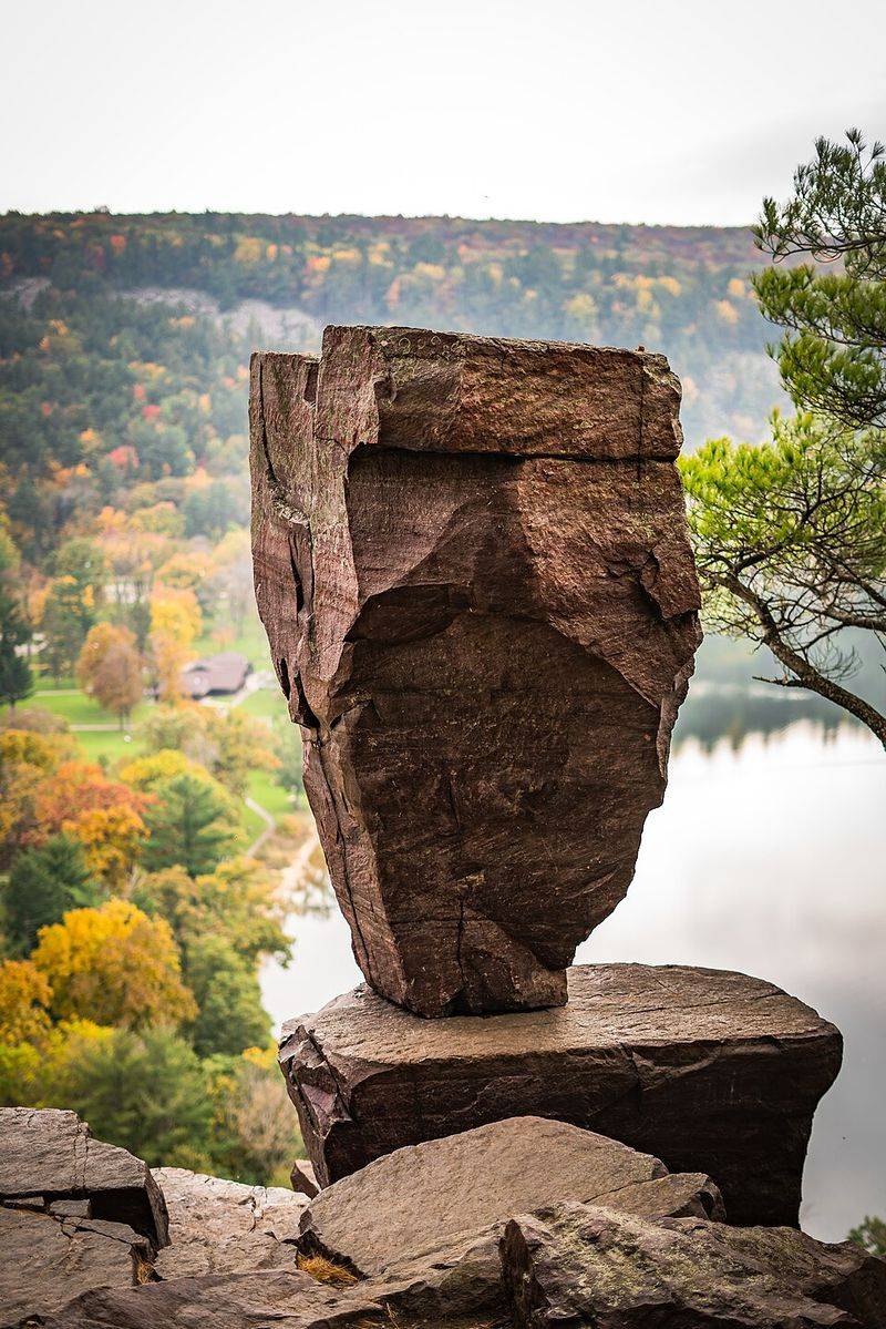 Climb Toward Balanced Rock