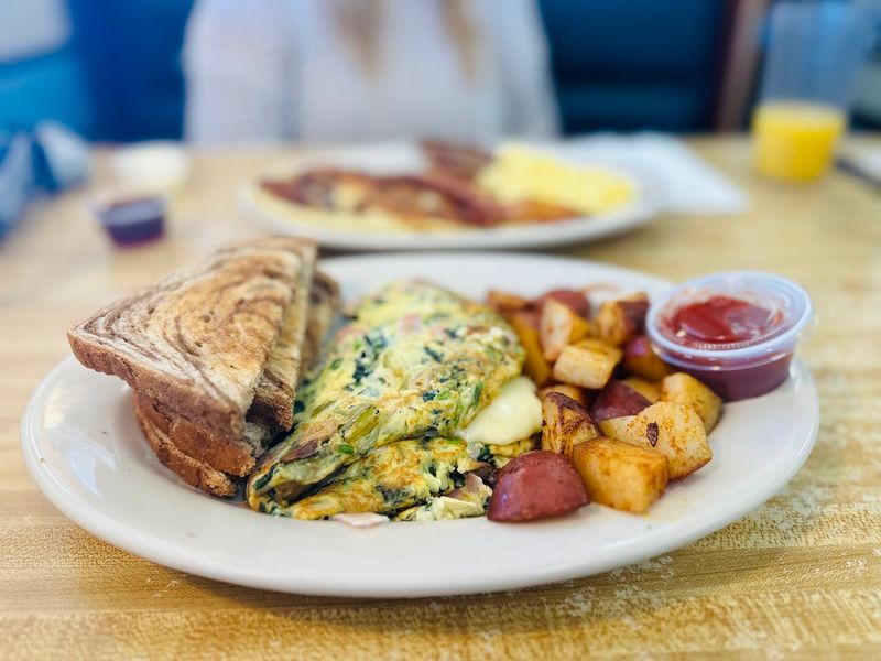 Familiar Favorites at Bluebonnet Diner, Northampton