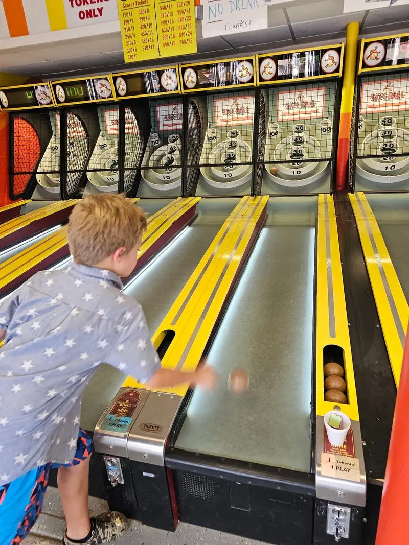 Skee-Ball, Putt-Putt, and a Shooting Gallery Await Between Rides