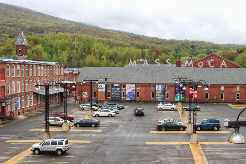Walk Into the Old Mill Buildings