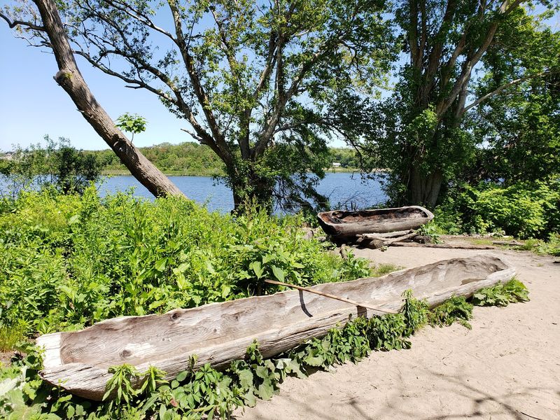 Somebody Is Burning Out A Canoe, And It's Fascinating