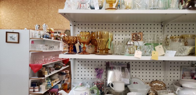 Milk Glass, Brass, and Dishes That Look Like Grandma's