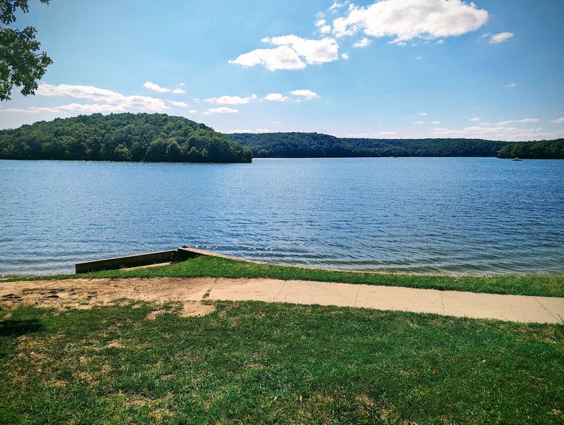 So Much Land The Lake Splits It In Two