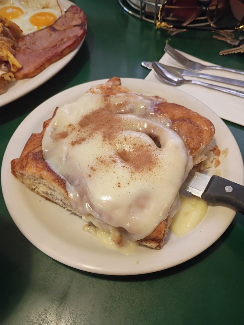 Cinnamon Rolls Big Enough To Need Their Own Chair