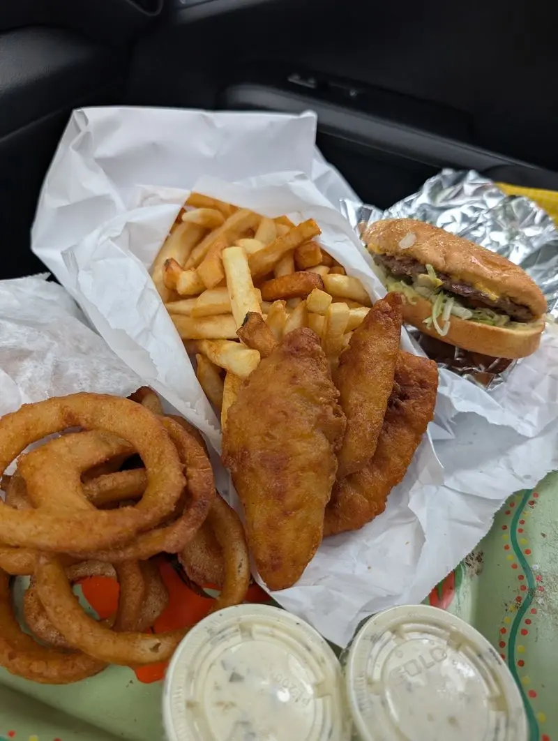 Onion Rings That Take The Word Large Seriously