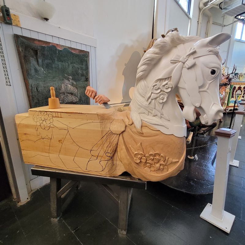 Peek Behind The Curtain At Real Woodcarvers