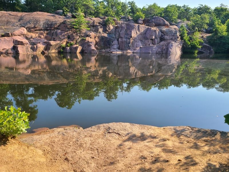 The Old Quarry Holding Quiet Water
