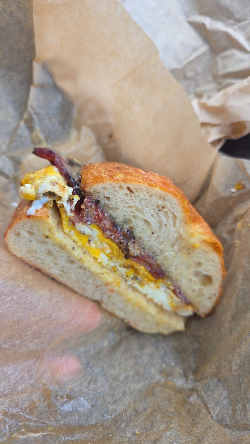 Breakfast Sandwiches And Fresh Juice Round Out The Order