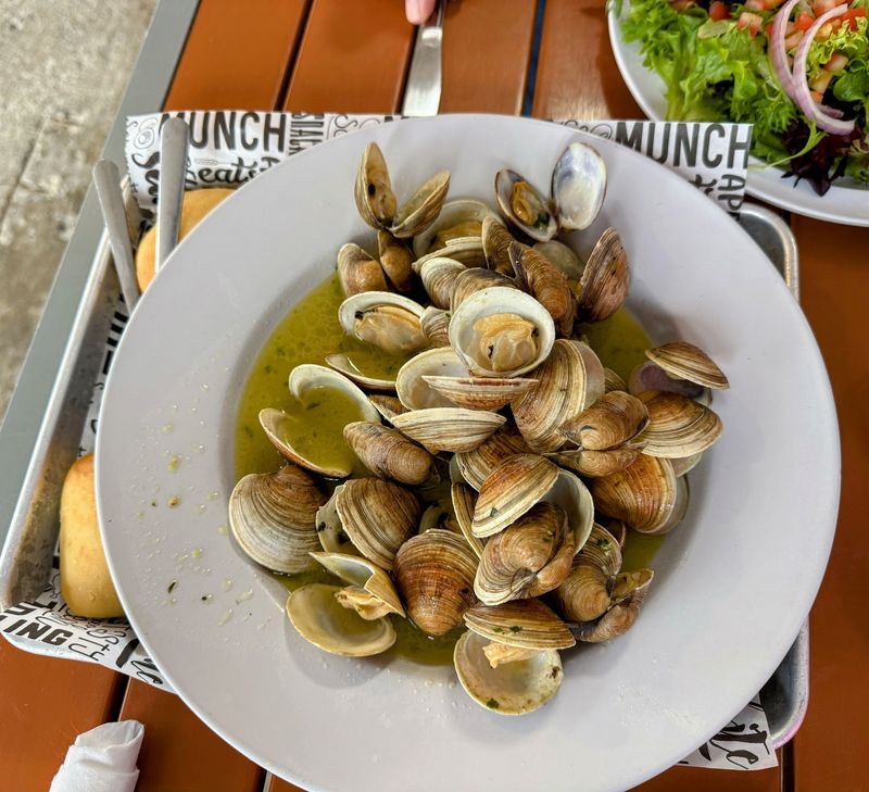 Clams Are Basically The Local Celebrity Here
