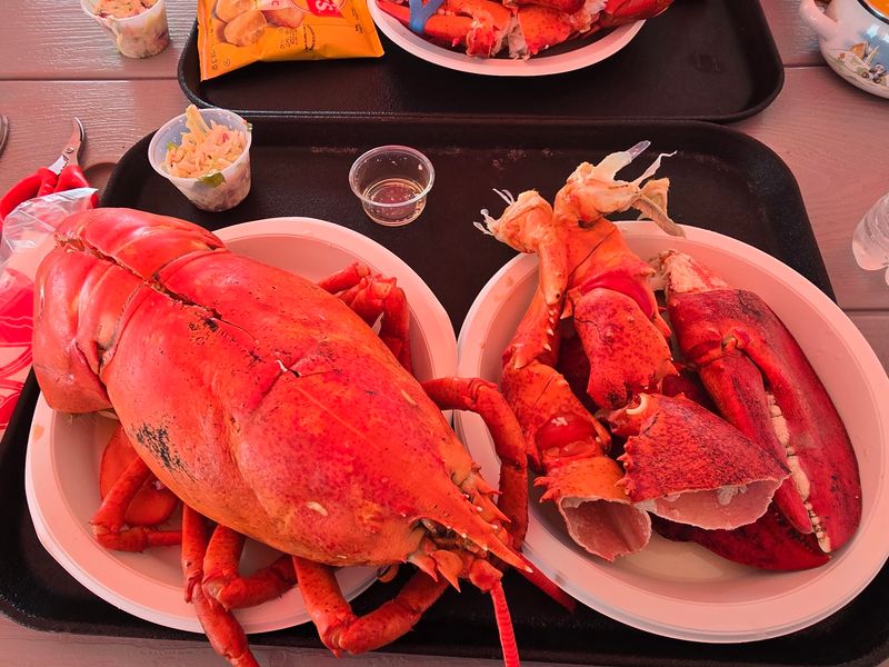 Whole Lobsters Here Can Weigh As Much As A Bowling Ball