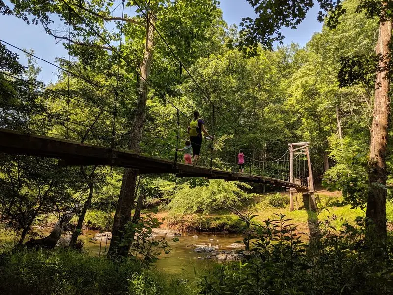 Cox Mountain Trail at Eno River State Park - Durham, Durham County,