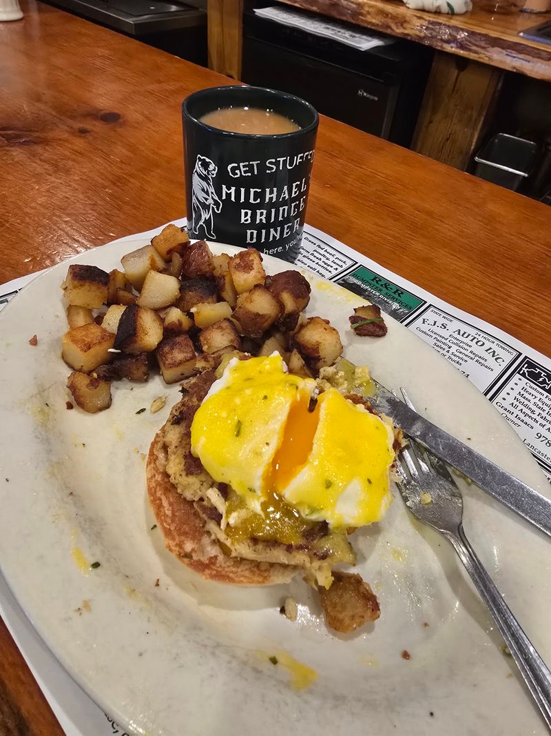 An Easy Egg Breakfast at Michael&rsquo;s Bridge Diner, Lancaster