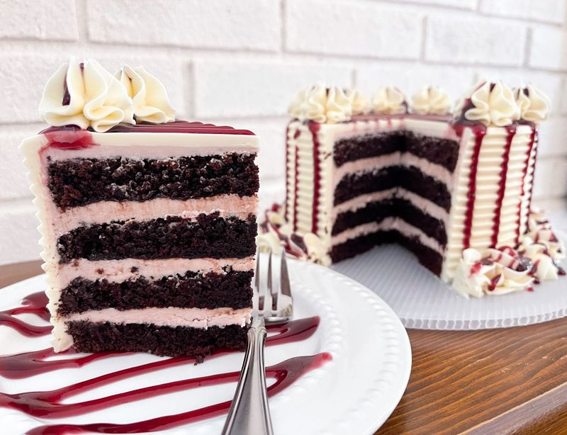 Chocolate and Strawberry Cake Turns a Visit Into a Celebration