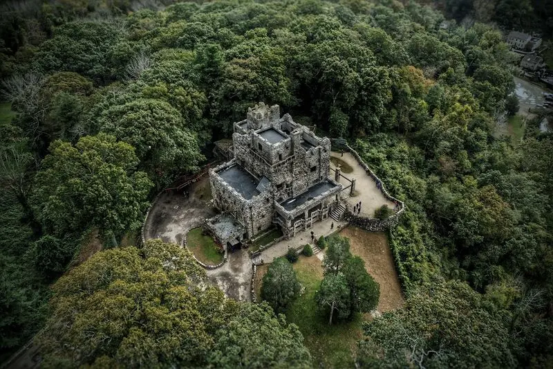 A Medieval-Looking Castle Built by a Famous Actor