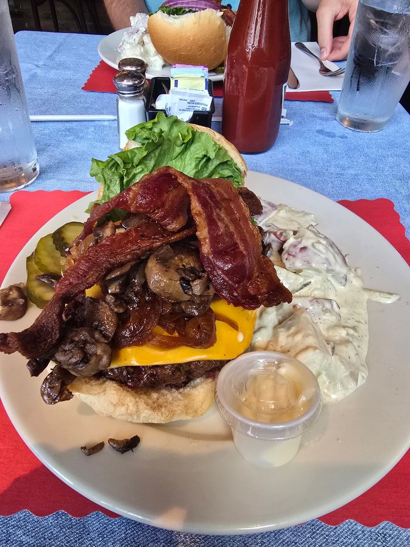 A Burger Named After The Man Who Built The Legend