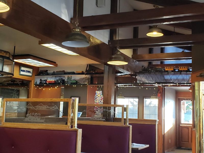 A Freeway Pit Stop With A Railroad Heart