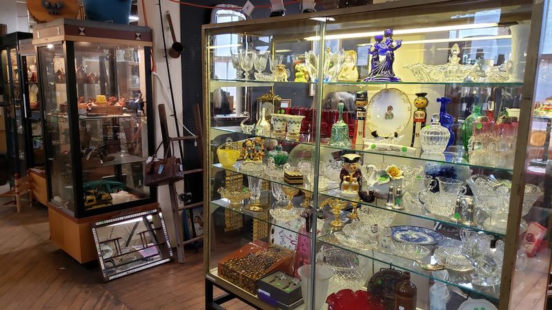Jewelry And Porcelain Lovers Should Head Straight For The Cases