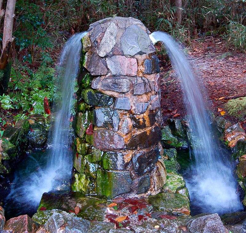 Sip Cold Spring Water Straight From The Ground