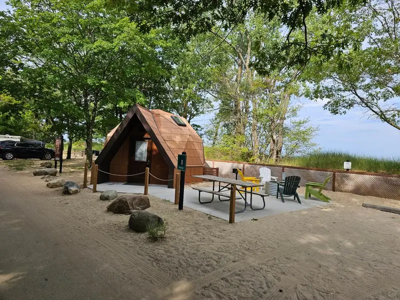 Sleep In A Dome, A Cabin, Or A Hammock Under The Pines