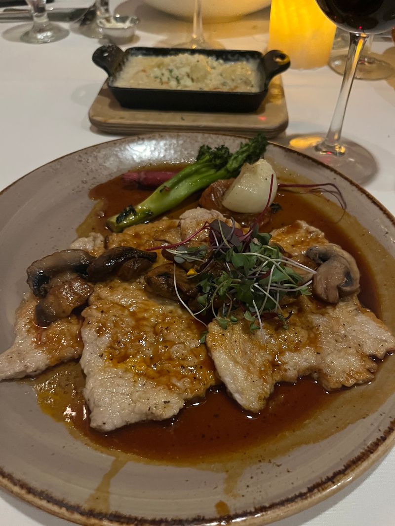 Veal, Scallops, And The Secret CG Mark On The Menu