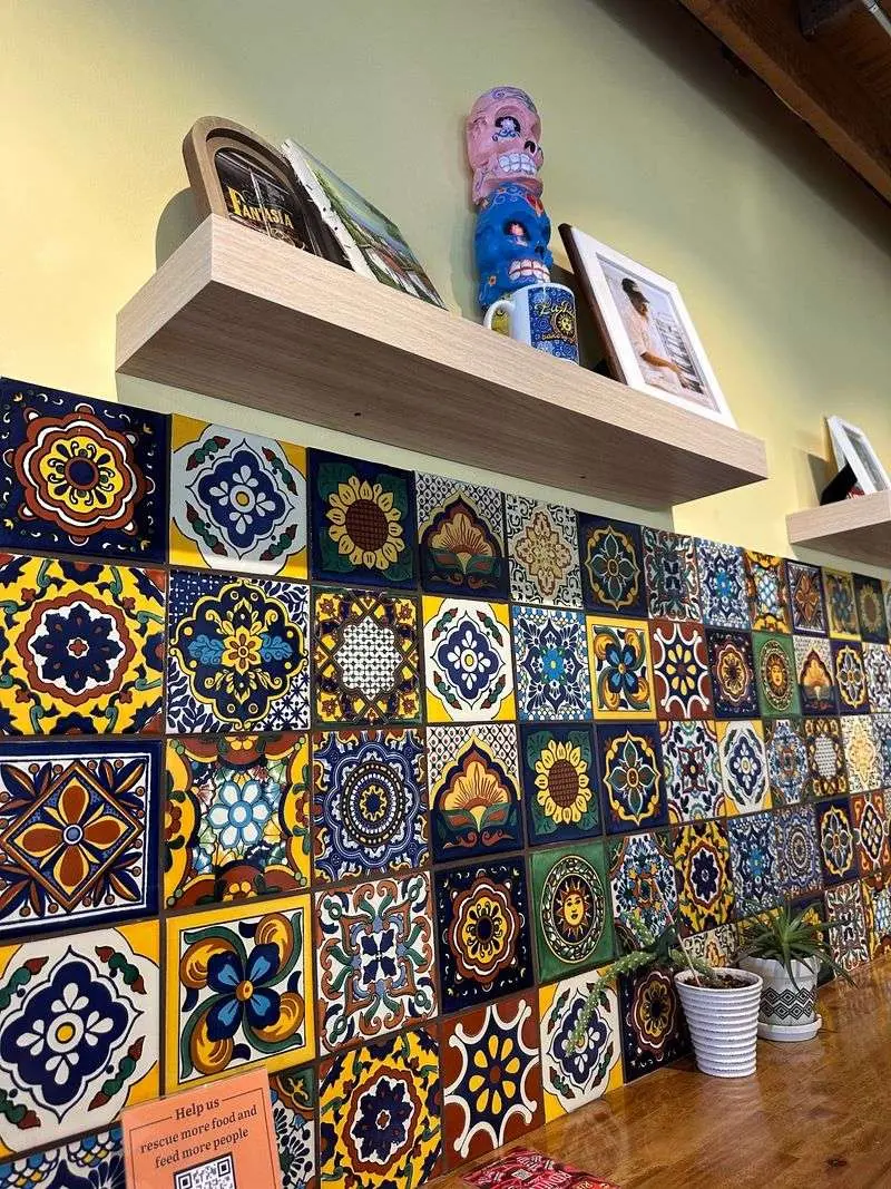 Friendly Faces and Spanish-Style Tile Inside