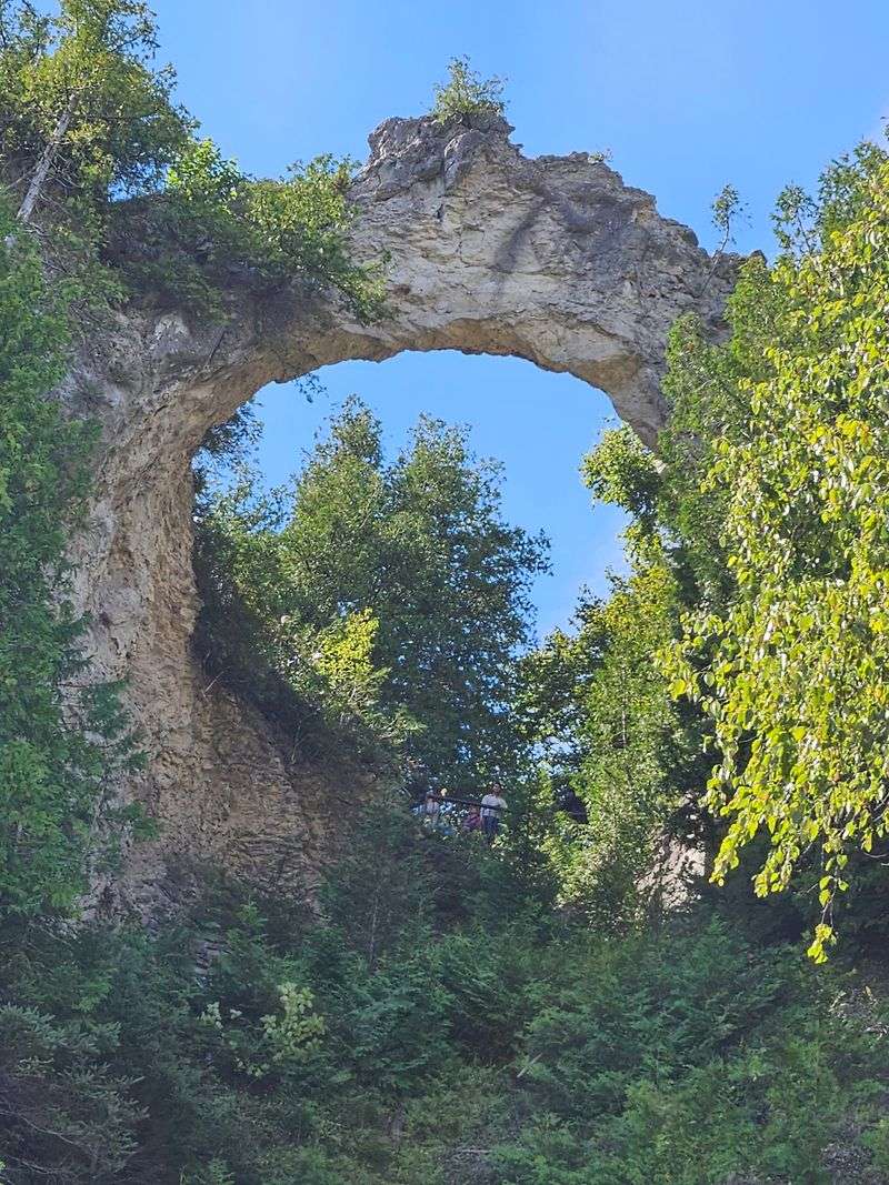 A Natural Stone Arch Steals The Show