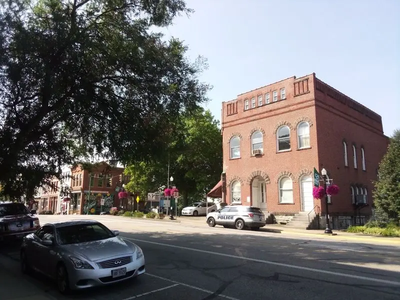 Old Buildings With Big Stories Line The Way