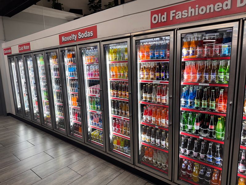 A Soda Cooler Full of Bottles You've Never Heard Of