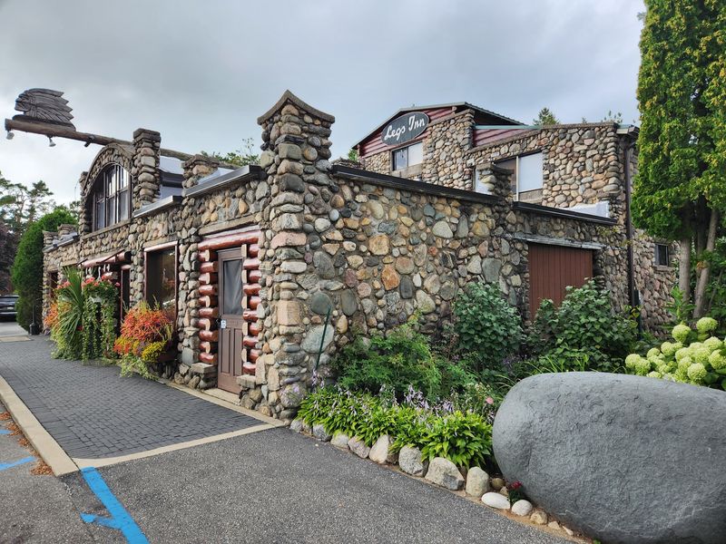 A Quirky Stone Building Sets the Mood