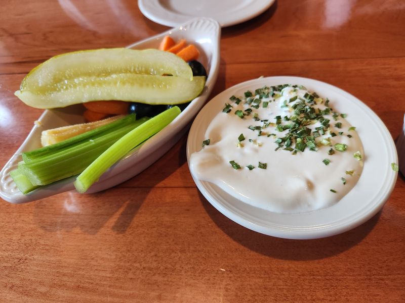 Relish Trays And Warm Bread Before The Main Event
