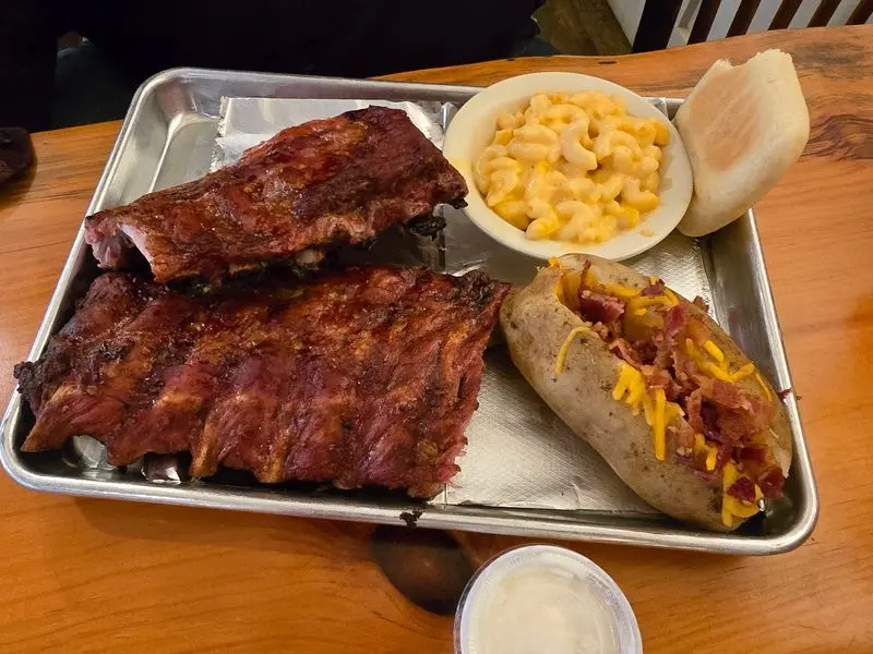 Ribs And The Coleslaw Everyone Keeps Mentioning