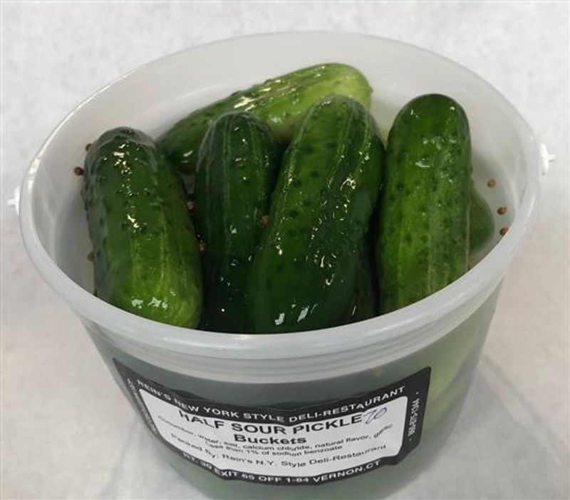 Half Sour Pickles Steal a Little Attention