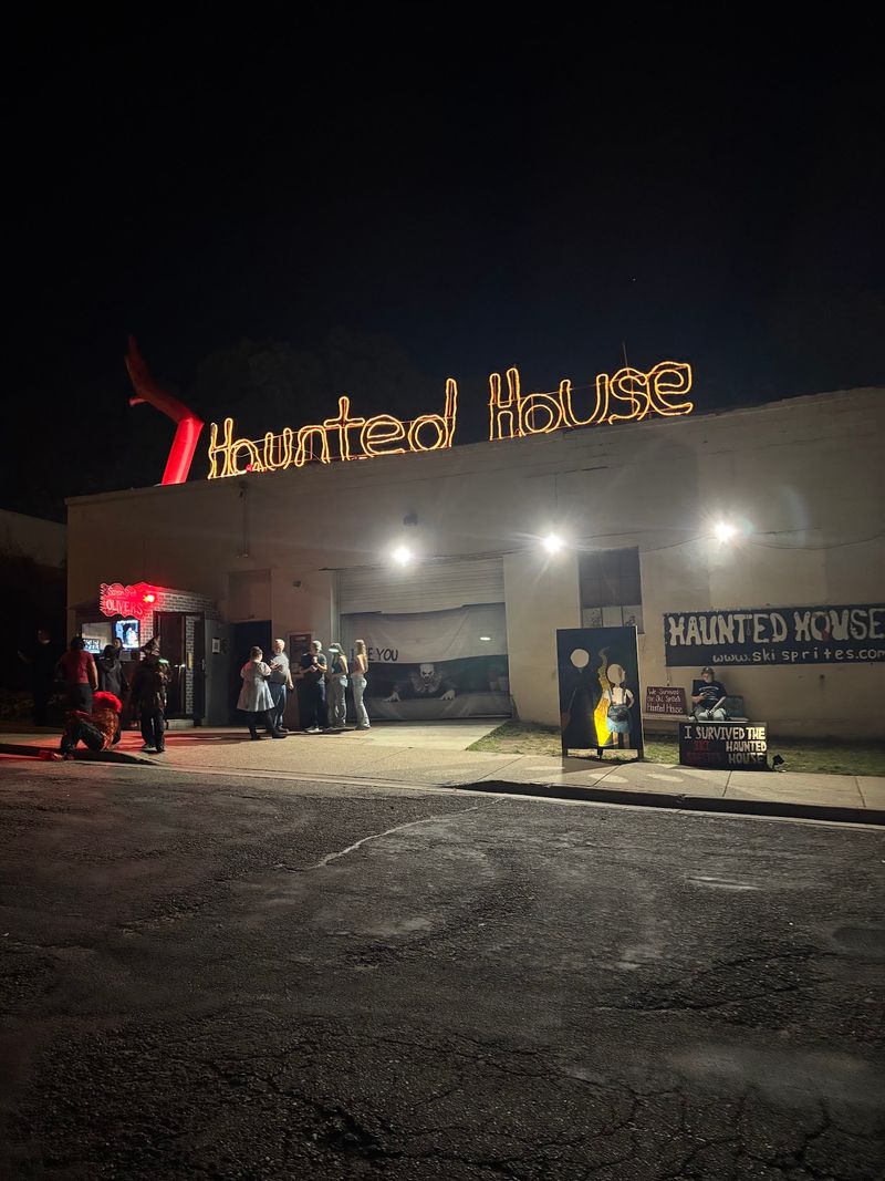 Ski Sprites Haunted House