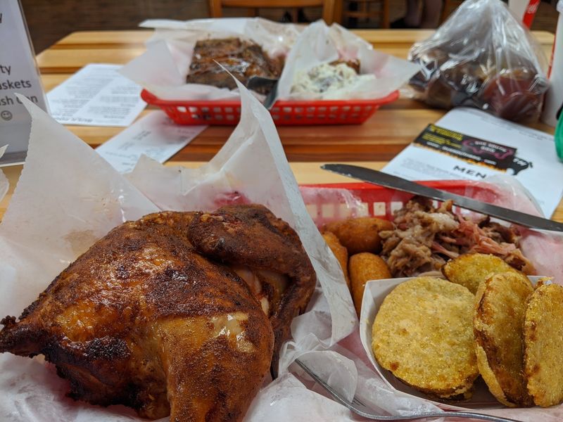 Smoked Chicken Gets a Second Cooking