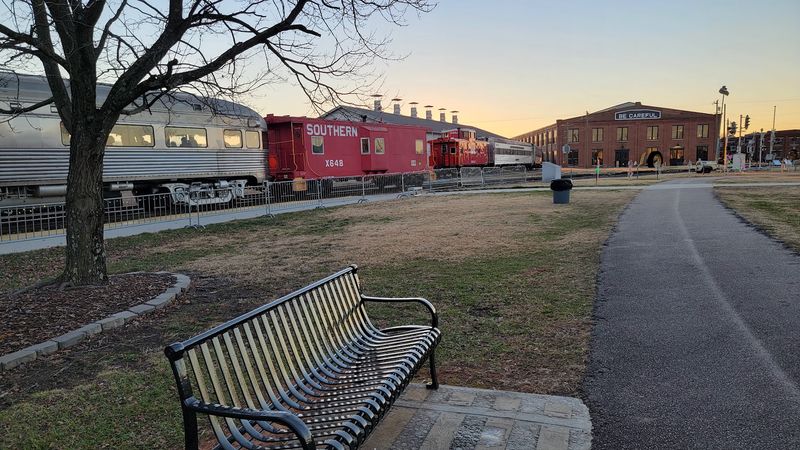 See Spencer Shops From the Rails