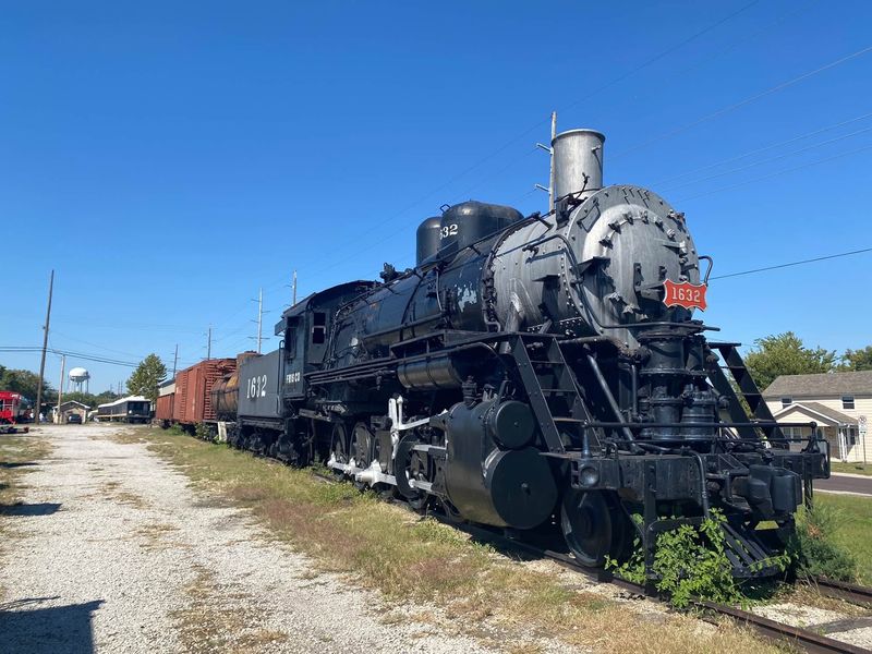 Old Engines Up Close Before The Whistle Blows