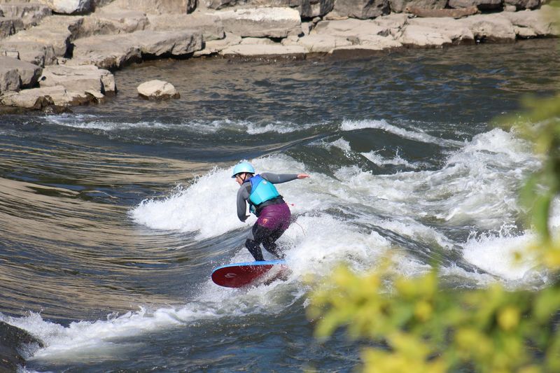 Race Weekends Turn The River Into A Stadium