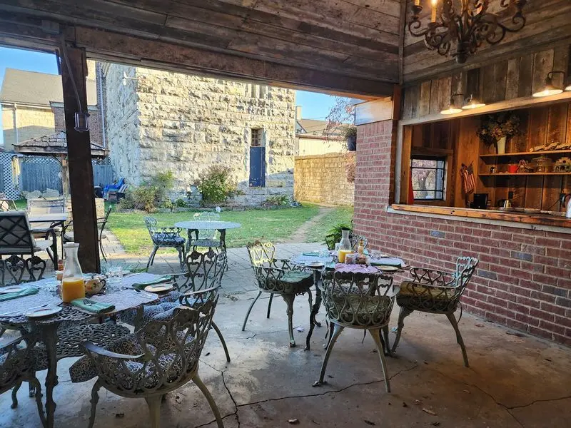 Breakfast In The Courtyard Hits Different Behind Old Jail Walls