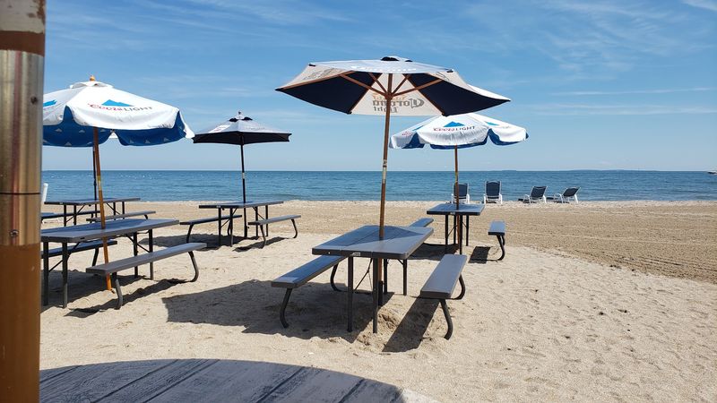 Grab A Patio Seat And Watch The Water Show Off