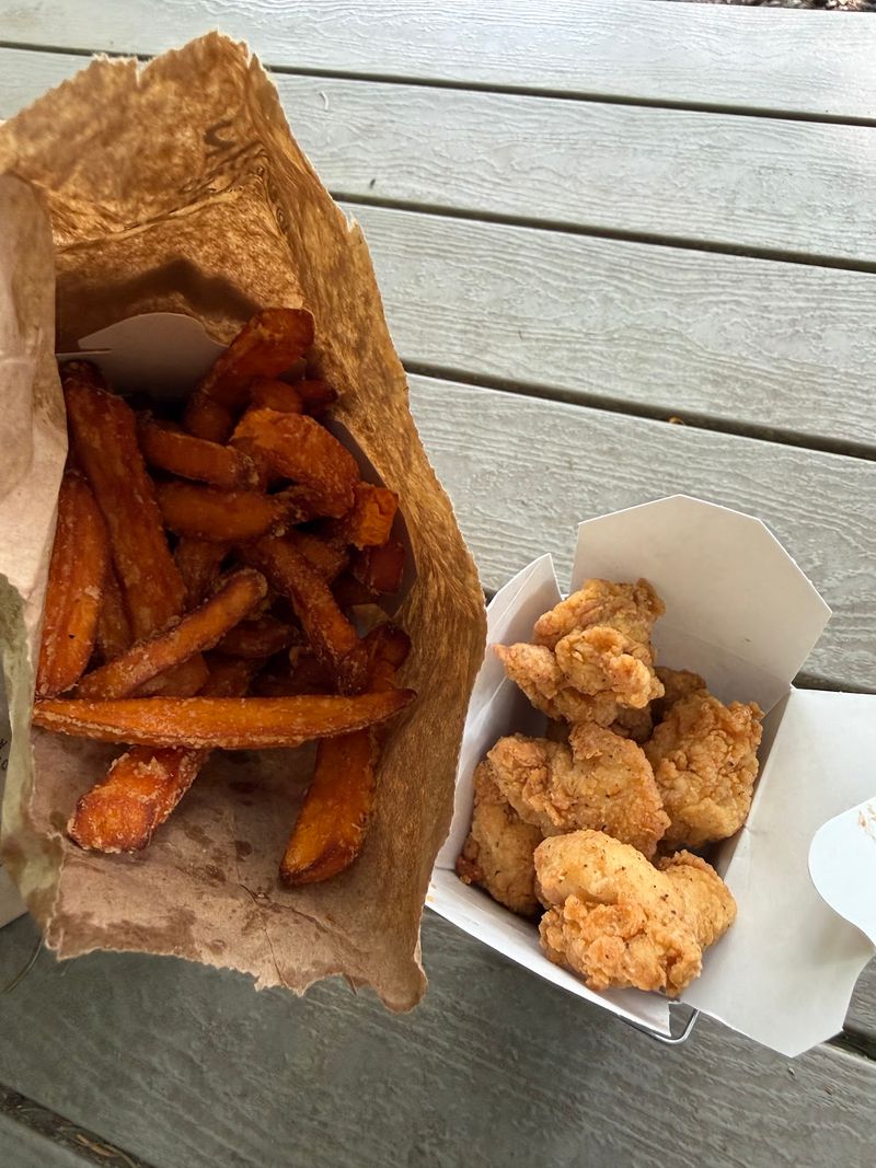 Grab Your Order And Snag A Picnic Table