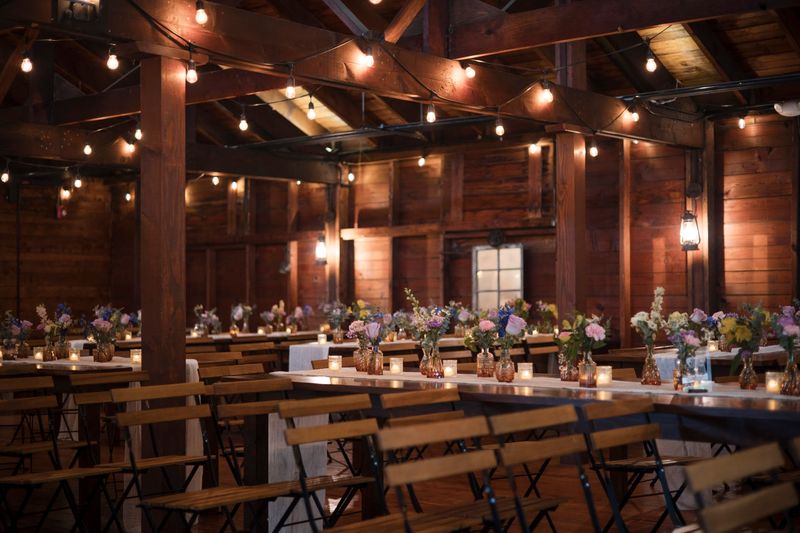 See the Barn Beyond Its Wedding Photos
