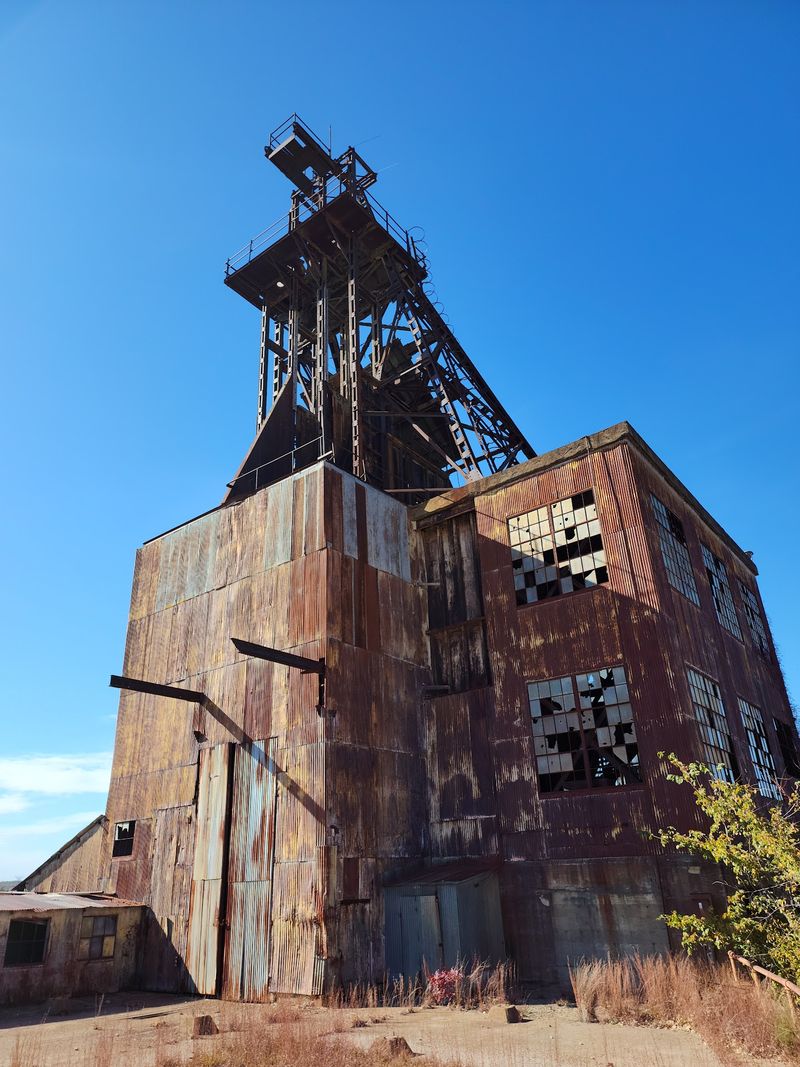 Sunset Light Over Silent Steel